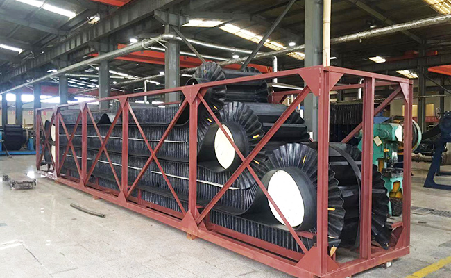 擋邊輸送帶車(chē)間